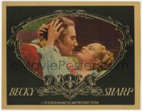 9y289 BECKY SHARP LC 1935 Rouben Mamoulian, romantic c/u of Miriam Hopkins & Alan Mowbray!
