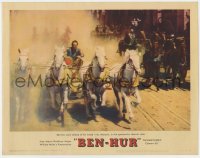 9y293 BEN-HUR LC #5 1960 Charlton Heston in the spectacular chariot race, William Wyler classic!
