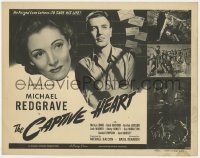 9y032 CAPTIVE HEART TC 1947 military officer Michael Redgrave, directed by Basil Dearden!