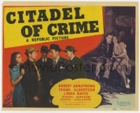 9y034 CITADEL OF CRIME TC 1941 Robert Armstrong, Linda Hayes, Ten Nights in a Barroom!