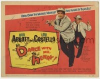9y041 DANCE WITH ME HENRY TC 1956 Bud Abbott & Lou Costello in a crazy mixed up comedy carnival!