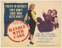 9y074 HANDLE WITH CARE TC 1958 Dean Jones, youth in revolt, they don't care who gets hurt!