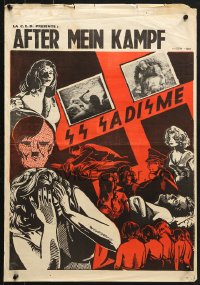 9z404 AFTER MEIN KAMPF Belgian 1961 the real uncensored film of Hitler's Hell!