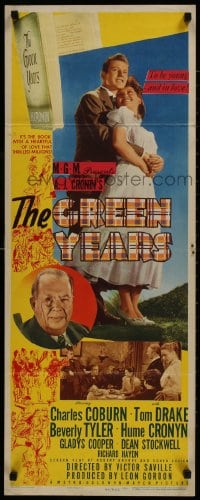 9z080 GREEN YEARS insert 1946 Charles Coburn, Tom Drake, from A.J. Cronin novel!
