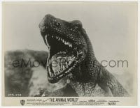 1a068 ANIMAL WORLD 7.75x10 still 1956 cool special FX image of Tyrannosaurus Rex!
