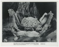 1a084 ATTACK OF THE CRAB MONSTERS 8.25x10 still 1957 best close up of creature holding its victim!