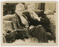 1a120 BEYOND VICTORY 8x10.25 still 1931 close up of sexy Marion Shilling & Lew Cody on couch!