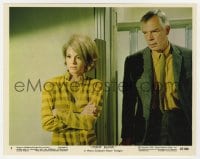1a038 POINT BLANK color 8x10 still #9 1967 great close up of sexy Angie Dickinson & Lee Marvin!