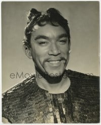 1a085 ATTILA English 8x10 still 1957 portrait of Anthony Quinn as the Mongolian conqueror by Levin!