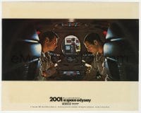 1a001 2001: A SPACE ODYSSEY Cinerama color English FOH LC 1968 HAL overhears Dullea & Lockwood!