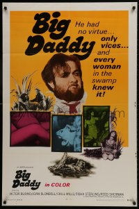 1b120 BIG DADDY 1sh 1969 Victor Buono & Joan Blondell, he had no virtue - only vices!