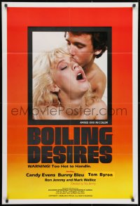 1b151 BOILING DESIRES 1sh 1987 Carlos 'Troy Benny' Tobalina, warning - too hot to handle!