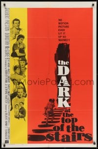 1b237 DARK AT THE TOP OF THE STAIRS 1sh 1960 Robert Preston, Dorothy McGuire, William Inge!