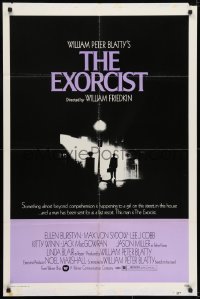 1b313 EXORCIST 1sh 1974 William Friedkin, Von Sydow, horror classic from William Peter Blatty!