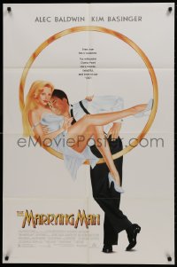 1b569 MARRYING MAN DS 1sh 1991 cool romantic artwork of Alec Baldwin & sexy Kim Basinger!