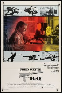 1b578 McQ int'l 1sh 1974 John Sturges, John Wayne is a busted cop with an unlicensed gun!