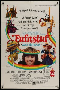 1b713 PUFNSTUF 1sh 1970 Sid & Marty Krofft musical, wacky images of characters!