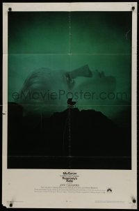 1b758 ROSEMARY'S BABY 1sh 1968 Roman Polanski, Mia Farrow, creepy baby carriage horror image!
