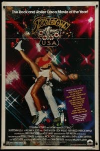 1b813 SKATETOWN USA 1sh 1979 the rock and roller disco movie of the year, great skating image!