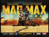 1c006 MAD MAX: FURY ROAD French 8p 2015 great image of Tom Hardy & Charlize Theron, George Miller!