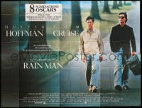 1c007 RAIN MAN French 8p 1988 Tom Cruise & autistic Dustin Hoffman, Barry Levinson, rare!