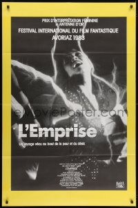 1c019 ENTITY French 30x46 1983 Barbara Hershey, it will frighten you beyond all imagination!