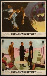 1d811 2001: A SPACE ODYSSEY 2 LCs R1972 Stanley Kubrick, dead Gary Lockwell, William Sylvester!