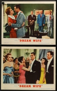 1d843 DREAM WIFE 2 LCs 1953 Cary Grant, Deborah Kerr & sexy Betta St. John!