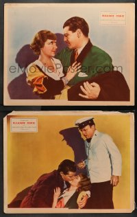 1d923 PLEASURE CRUISE 2 LCs 1933 Genevieve Tobin & Roland Young on cruise ship!