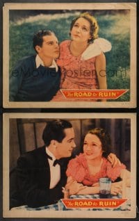 1d937 ROAD TO RUIN 2 LCs 1934 Devil and bad teens, modern youth burned at altar of ignorance!