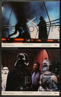 1d109 EMPIRE STRIKES BACK 8 color 11x14 stills 1980 George Lucas classic, Darth Vader, great images