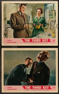 1d670 LONG ARM 4 English LCs 1957 Ealing Studios, Jack Hawkins, Dorothjy Alison, The Third Key!