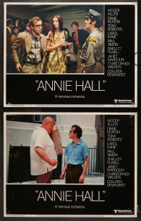 1d533 ANNIE HALL 5 LCs 1977 wacky images of star/director Woody Allen in a nervous romance!
