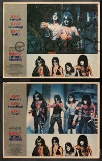 1d721 ATTACK OF THE PHANTOMS 3 LCs 1978 KISS, Criss, Frehley, Simmons & Stanley performing live!