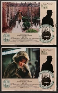 1d443 BEING THERE 6 LCs 1980 Peter Sellers, Shirley MacLaine, directed by Hal Ashby!
