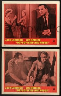 1d370 DAYS OF WINE & ROSES 7 LCs 1963 Blake Edwards, alcoholics Jack Lemmon & Lee Remick!