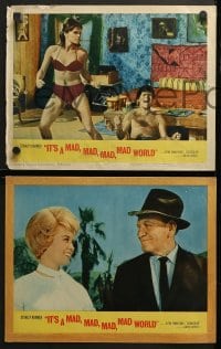 1d162 IT'S A MAD, MAD, MAD, MAD WORLD 8 LCs 1964 Mickey Rooney, Spencer Tracy, many top stars!