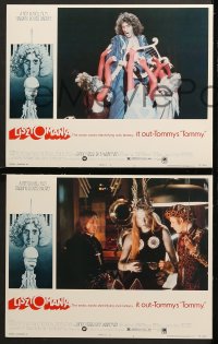 1d179 LISZTOMANIA 8 LCs 1975 Ken Russell directed, Roger Daltrey, wild phallic imagery border art!