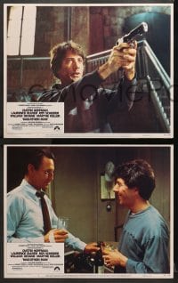 1d586 MARATHON MAN 5 LCs 1976 great images of Dustin Hoffman, Laurence Olivier, John Schlesinger!