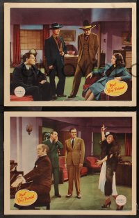1d484 MEET THE BOY FRIEND 6 LCs 1937 David Carlyle, Carol Hughes, Warren Hymer, Pert Kelton, Tombes