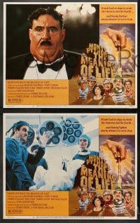 1d200 MONTY PYTHON'S THE MEANING OF LIFE 8 LCs 1983 Chapman, Cleese, Gilliam, Idle, Jones, Palin!