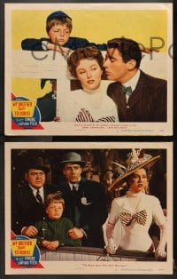 1d401 MY BROTHER TALKS TO HORSES 7 LCs 1947 Butch Jenkins, Peter Lawford, Beverly Tyler!
