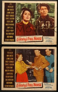 1d492 O HENRY'S FULL HOUSE 6 LCs 1952 cool images of Anne Baxter, Jeanne Crain, Farley Granger!