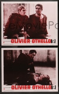1d405 OTHELLO 7 LCs 1966 great image of Laurence Olivier in William Shakespeare classic!
