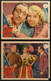 1d501 PICK A STAR 6 LCs 1937 Patsy Kelly, Jack Haley, Lyda Roberti & other Hal Roach stars!