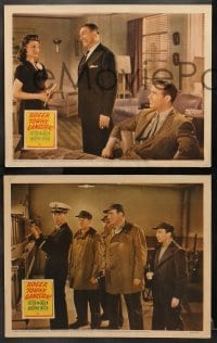 1d691 ROGER TOUHY GANGSTER 4 LCs 1944 Preston Foster, Victor McLaglen and Lois Andrews!