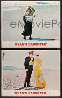1d251 RYAN'S DAUGHTER 8 LCs 1970 Robert Mitchum, Sarah Miles, directed by David Lean!