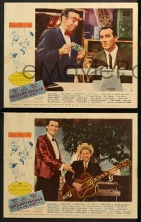 1d261 SECOND FIDDLE TO A STEEL GUITAR 8 LCs 1965 featuring Nashville country music stars!