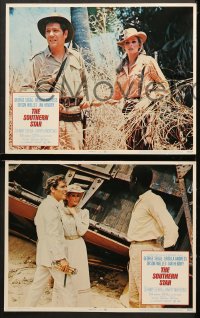 1d281 SOUTHERN STAR 8 LCs 1969 Ursula Andress, George Segal & Orson Welles in Africa!