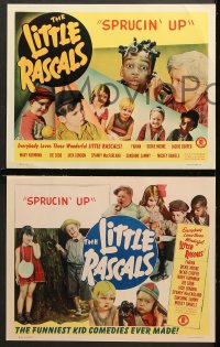 1d699 SPRUCIN' UP 4 LCs R1952 Farina, Dickie Moore, Jackie Cooper, Little Rascals!